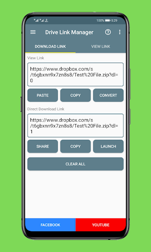 Drive Link Manager - Image screenshot of android app