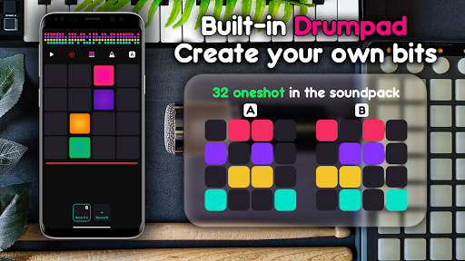 Create Music DJ Pad: Easy Beat - عکس برنامه موبایلی اندروید