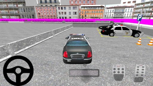 Police Car parking ۳D - عکس بازی موبایلی اندروید