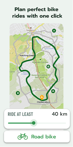 Cyclers: Bike Navigation & Map - Image screenshot of android app