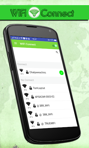 Wifi Connect - عکس برنامه موبایلی اندروید