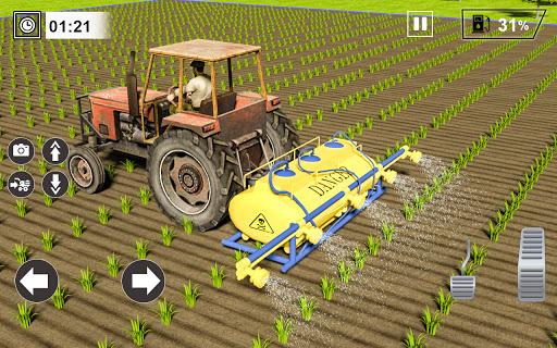 Real Tractor Simulator-Village Life Farm Simulator - عکس برنامه موبایلی اندروید