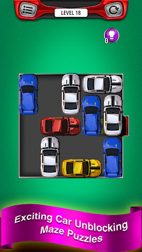 Unblock Car Parking Puzzle - Gameplay image of android game
