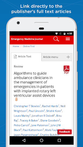 Prime: PubMed Journals & Tools - عکس برنامه موبایلی اندروید
