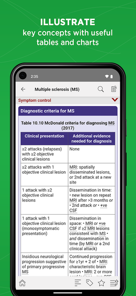 Oxford Clinical Medicine - عکس برنامه موبایلی اندروید