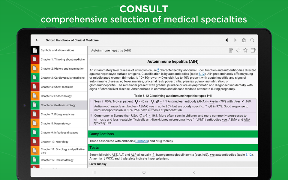 Oxford Clinical Medicine - عکس برنامه موبایلی اندروید
