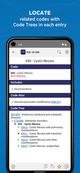 ICD 10 Coding Guide - Unbound - عکس برنامه موبایلی اندروید