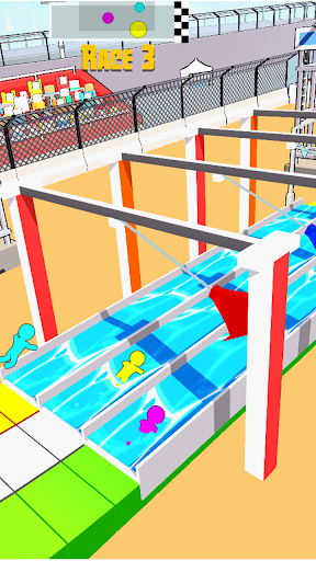 Stickman Race 3D - Gameplay image of android game