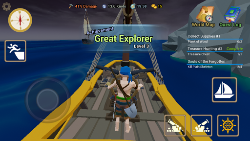 Pirates! An Open World Adventure - Gameplay image of android game