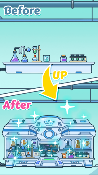 idle working : build together - عکس بازی موبایلی اندروید