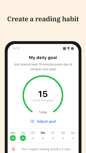 Basmo.Reading Tracker,Book Log - عکس برنامه موبایلی اندروید