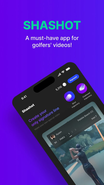 Shashot-Golf shot tracer - عکس برنامه موبایلی اندروید