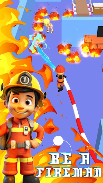 Fireman Rescue Simulator - عکس بازی موبایلی اندروید