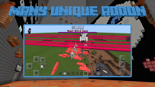 Sans Under Bonetale Fight Simulator Mod for MCPE for Android