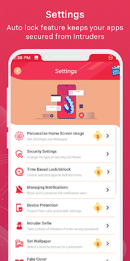 2020AppLock - Image screenshot of android app