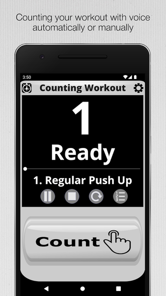 Counting Workout - عکس برنامه موبایلی اندروید