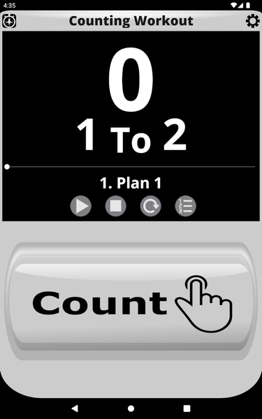 Counting Workout - عکس برنامه موبایلی اندروید