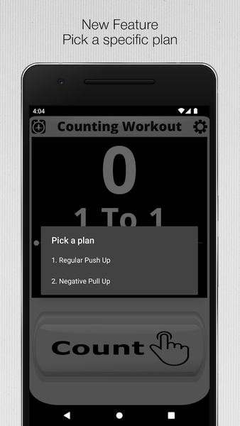Counting Workout - عکس برنامه موبایلی اندروید