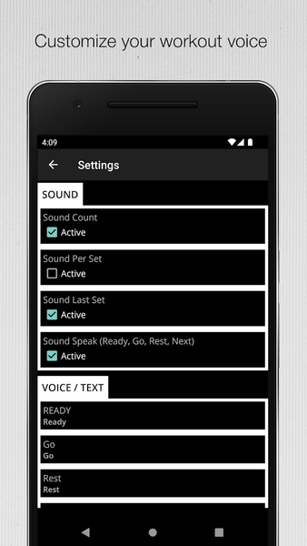 Counting Workout - عکس برنامه موبایلی اندروید