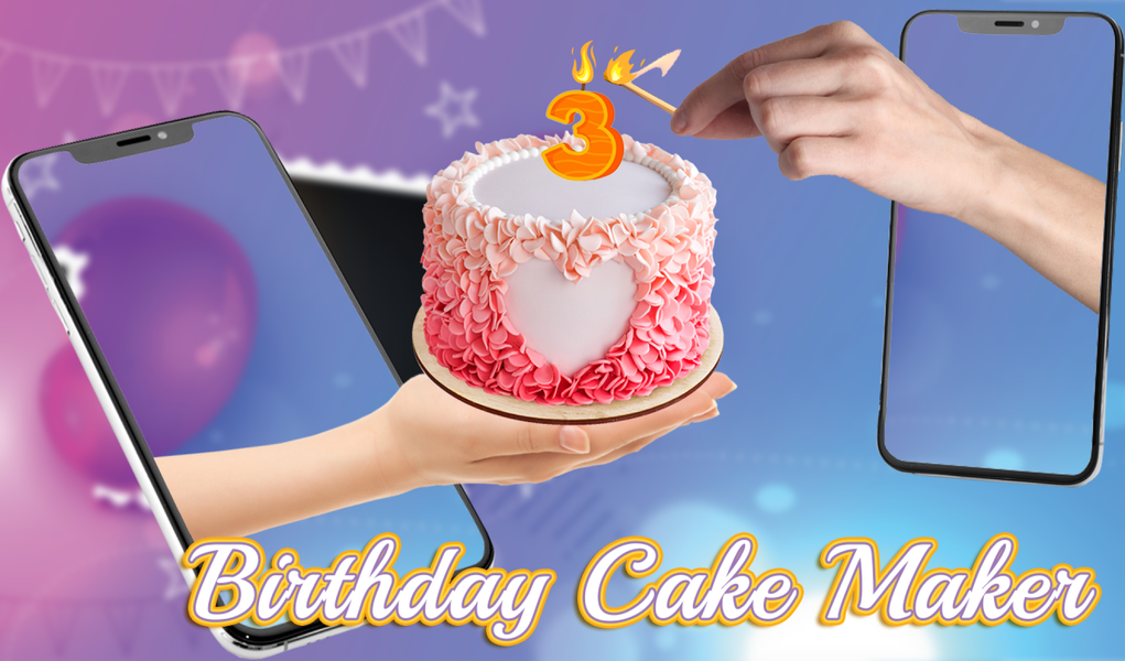 Cake Maker: Happy Birthday - عکس برنامه موبایلی اندروید