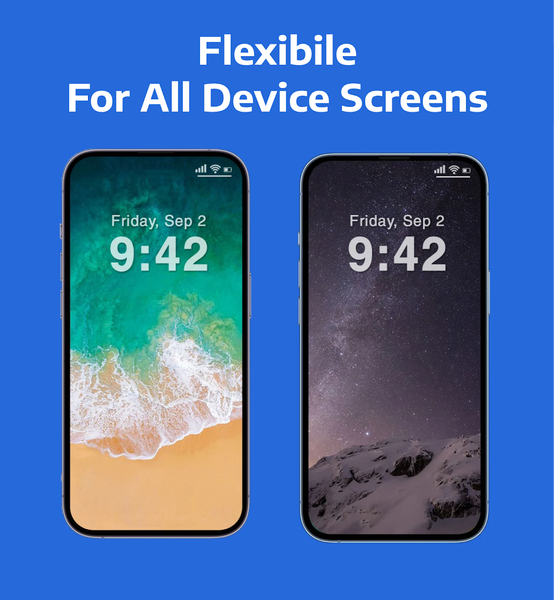 Lock Screen OS ۱۷ - عکس برنامه موبایلی اندروید
