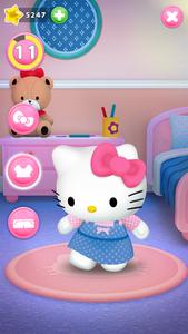 My Talking Hello Kitty - Gameplay image of android game