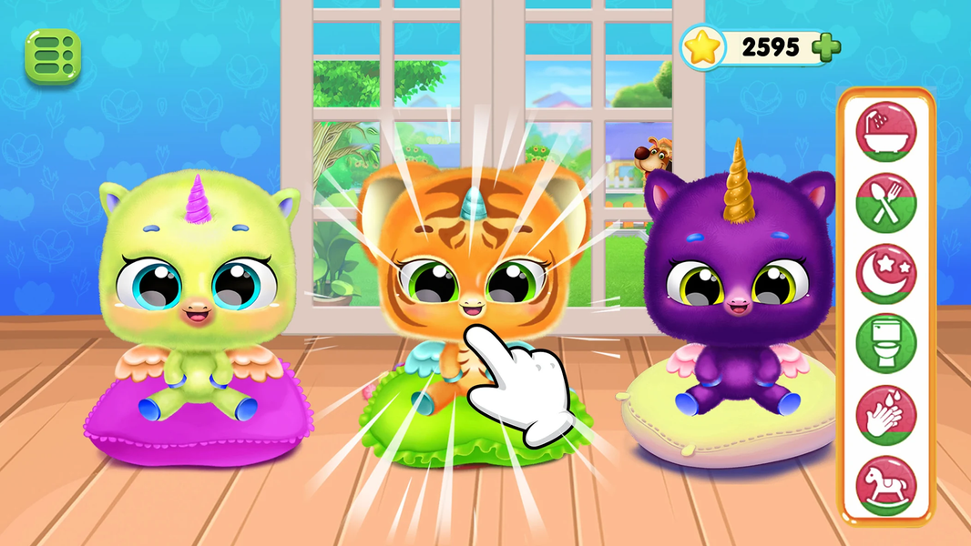 Unicorn Baby Care Unicorn Game - Gameplay image of android game