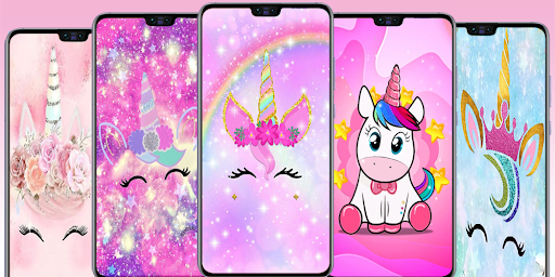 🦄 cute Unicorn wallpapers 🦄 - Image screenshot of android app