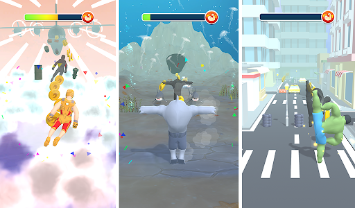 Flex Run ۳D: Superhero Squad - عکس بازی موبایلی اندروید