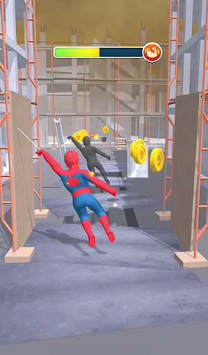 Flex Run ۳D: Superhero Squad - عکس بازی موبایلی اندروید