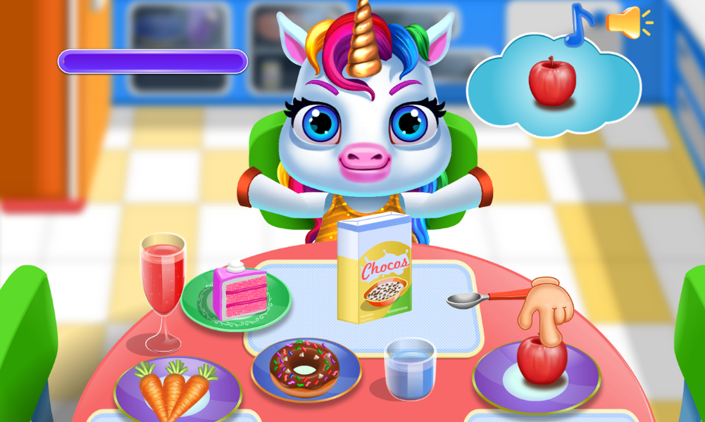 My Little Unicorn Pony Daycare - Gameplay image of android game