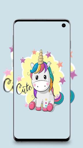 unicorn wallpaper - Image screenshot of android app