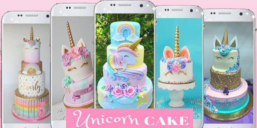 Unicorn cake Wallpapers - Image screenshot of android app