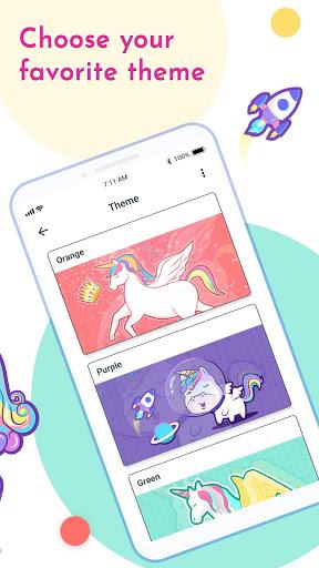 Unicorn calculator - عکس برنامه موبایلی اندروید