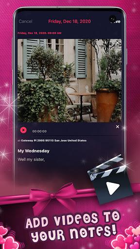 Unicorn Video Lock Diary - Image screenshot of android app