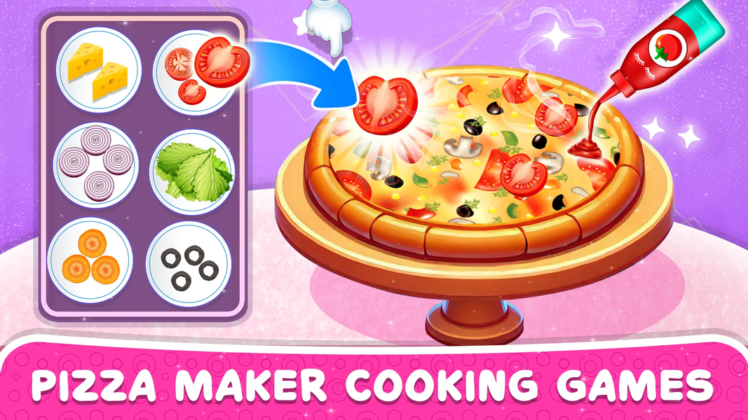 Unicorn Kitchen Set Cooking - عکس بازی موبایلی اندروید