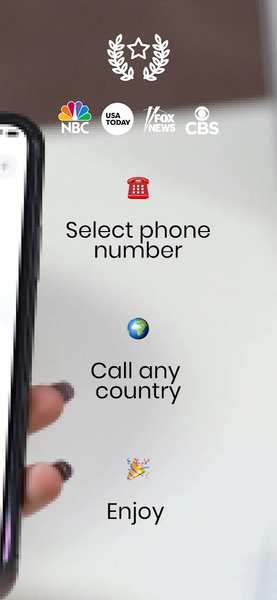 Burrn - second phone number - Image screenshot of android app