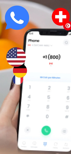 Burrn - second phone number - Image screenshot of android app