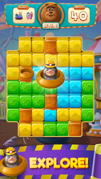 Blast Friends: Match 3 Puzzle - Image screenshot of android app