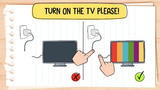 Brain Test: Tricky Puzzles - Gameplay image of android game