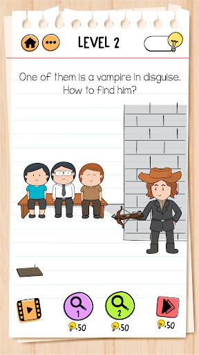 Brain Test 2: Tricky Stories - Gameplay image of android game