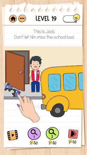 Brain Test 2: Tricky Stories - Gameplay image of android game