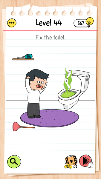 Brain Test X: Hard Challenge - عکس بازی موبایلی اندروید