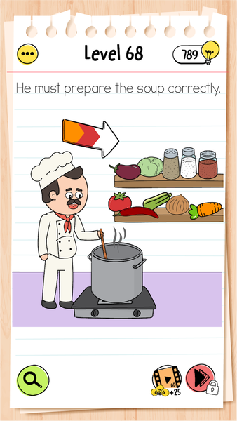 Brain Test X: Hard Challenge - عکس بازی موبایلی اندروید