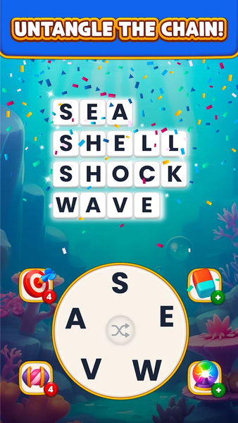 Word Tangle : Chain Words - عکس بازی موبایلی اندروید