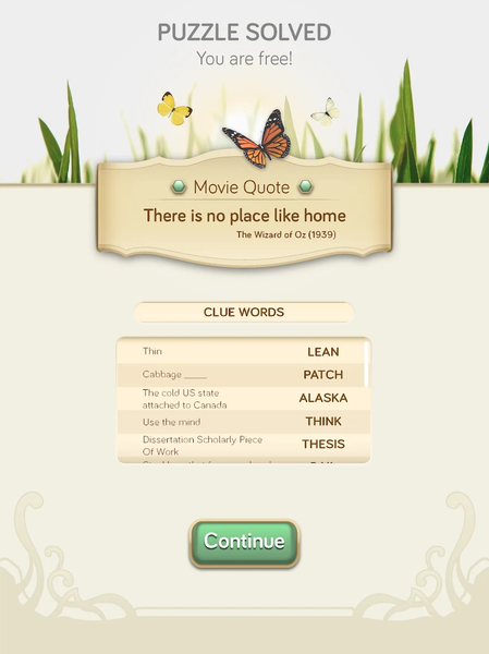Logicross: Crossword Puzzle - Gameplay image of android game