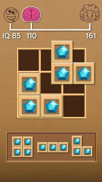 Gemdoku: Wood Block Puzzle - Gameplay image of android game