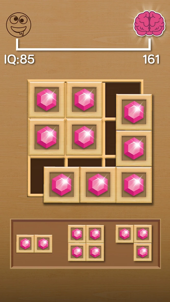 Gemdoku: Wood Block Puzzle - Gameplay image of android game