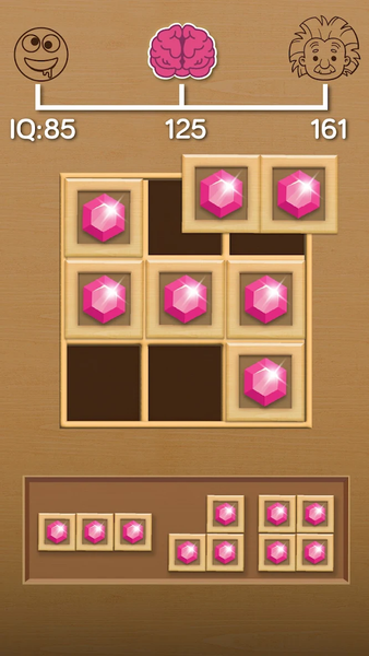 Gemdoku: Wood Block Puzzle - Gameplay image of android game