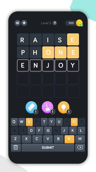 Hidden Words: Puzzle Wonders - Gameplay image of android game